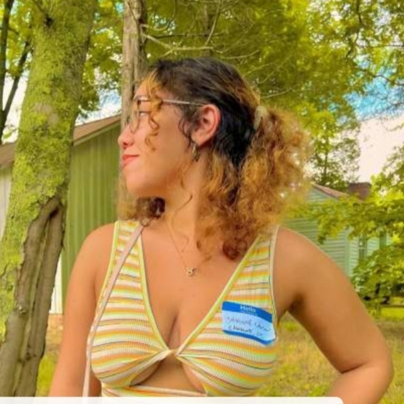 Women's Twist-Front Cut Out Tank Bodysuit - Wild Fable™ - Picture 4 of 7